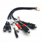 Gx12 4p RCA Female Connector, Large 40p Intelligent Cockpit Camera and AV Automotive Wiring Harness