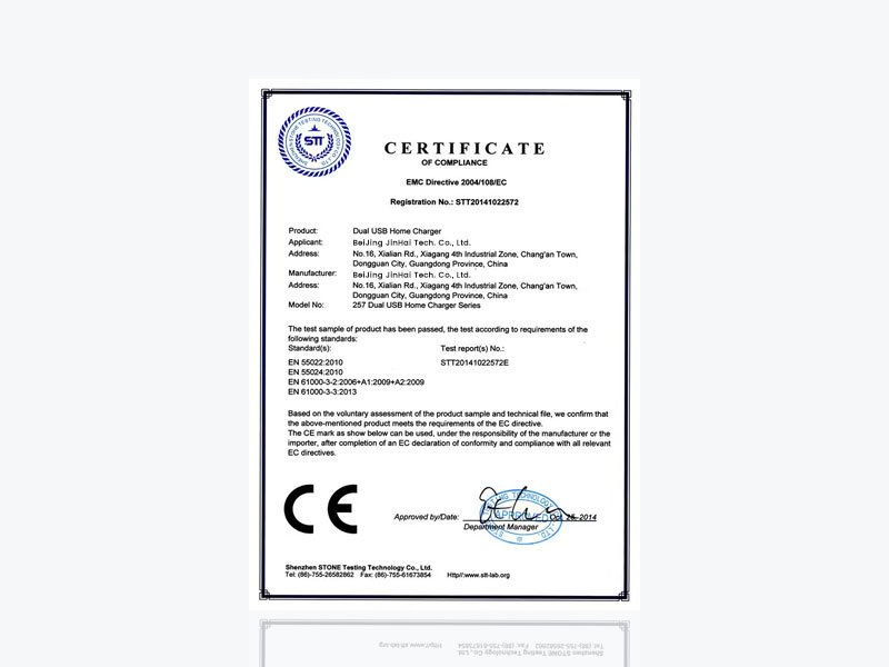 CE Certifications