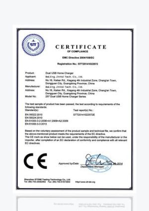 CE Certificate